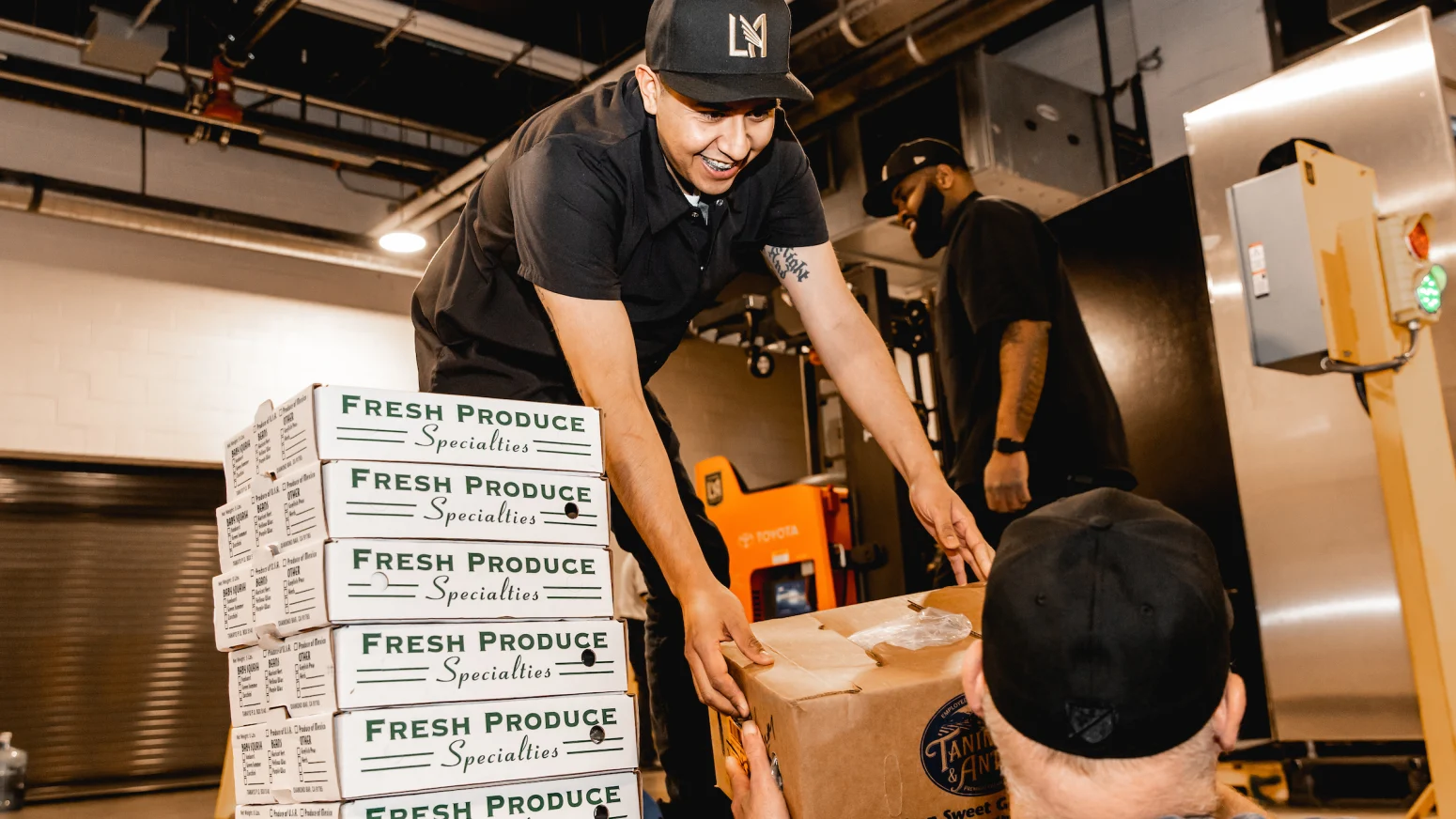 LAFC Teams With Partners To Donate Food To Local Charity