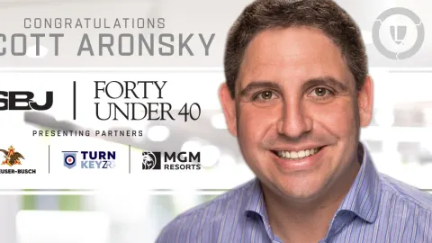 The 2021 Class of Forty Under 40 – Scott Aronsky
