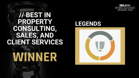 Legends Wins Best in Property Consulting, Sales & Client Services
