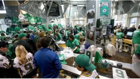 Dallas Stars Select Legends To Operate Merchandising At American Airlines Center