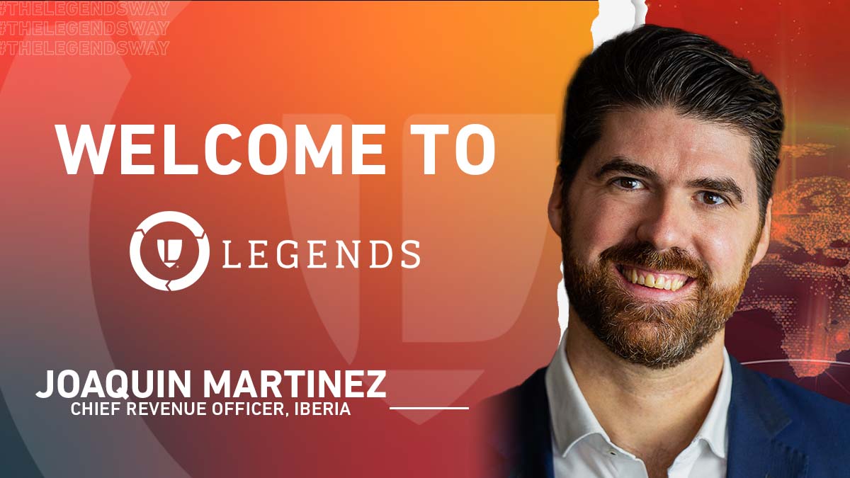 Legends Appoints Joaquin Martinez as Chief Revenue Officer, Iberia