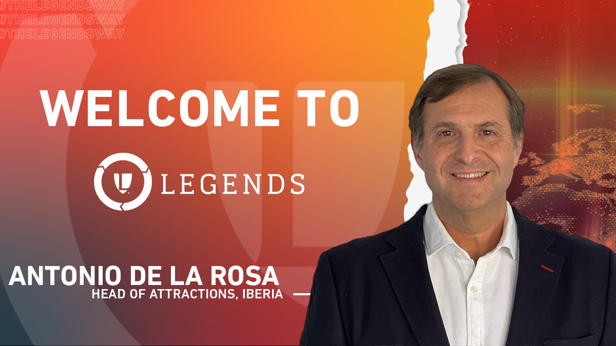 Legends Names Antonio De La Rosa as Head of Attractions, Iberia