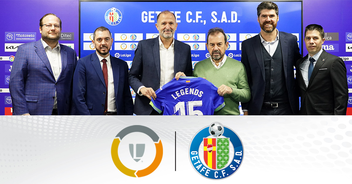 Getafe CF and Legends Announce 15-Year Strategic Partnership